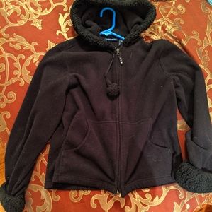 Black Fuzzy Jacket